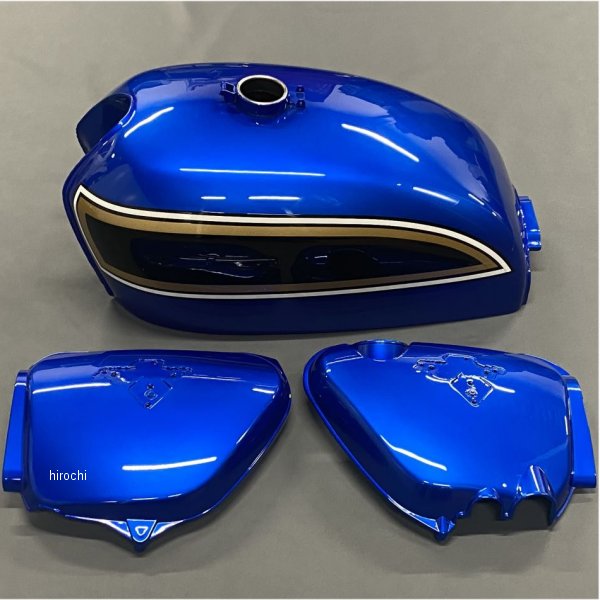 エムテック中京 K6 タンク、サイドカバーセット キャンディサファイヤブルー