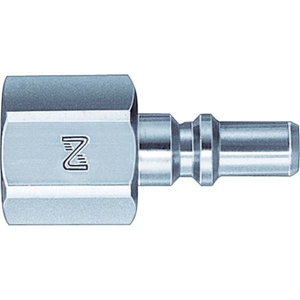 MS10PFBRASS  スモールカプラプラグ 相手側取付サイズR1/8(66324)