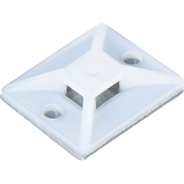 MT30EX2 501-0200  結束バンド用固定具 屋内用 超強力粘着多用途テープ付 100個入り