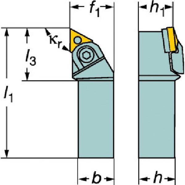 Ｔ－Ｍａｘ　Ｐ　ネガチップ用シャンクバイト