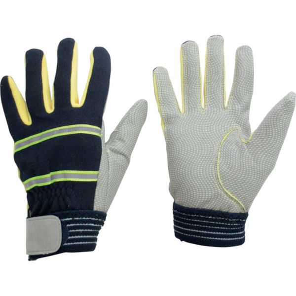 耐切創性 防火手袋 (人工皮革・滑り止めタイプ) S