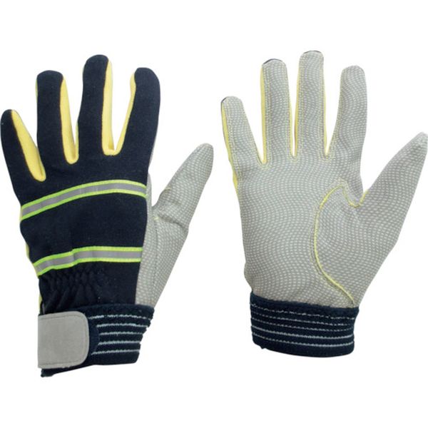 耐切創性 防火手袋 (人工皮革・滑り止めタイプ) SS