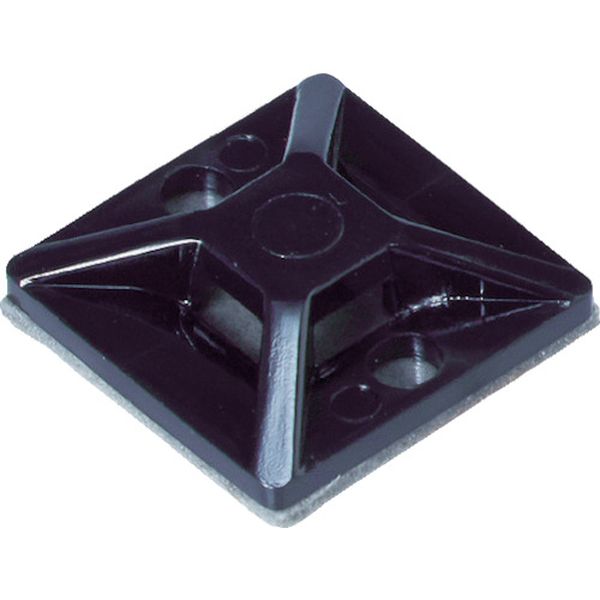 MTO20EX2 501-0201  結束バンド用固定具 屋外用 超強力粘着多用途テープ付 100個入り