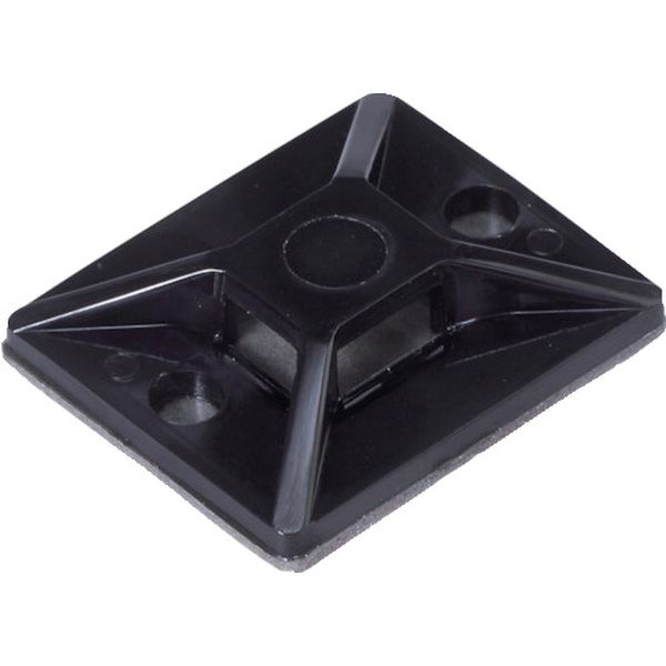 MTO30EX2 501-0198  結束バンド用固定具 屋外用 超強力粘着多用途テープ付 100個入り