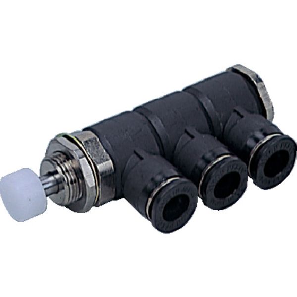 MVP43J 818-1370  メカニカルバルブ パネルマウントタイプ ピン式集中排気型