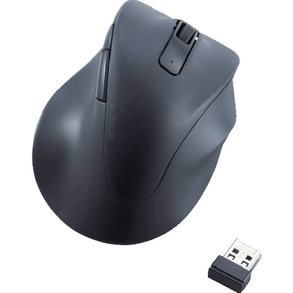 MXGS30DBSKBK マウス EX-G 右手専用 Sサイズ 無線2.4GHz 5ボタン 抗菌 静音設計 ブラック