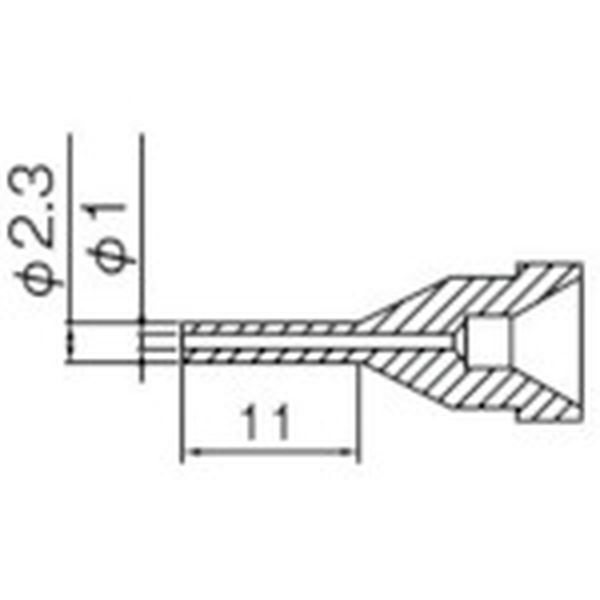 ノズル 1.0MM ロング型