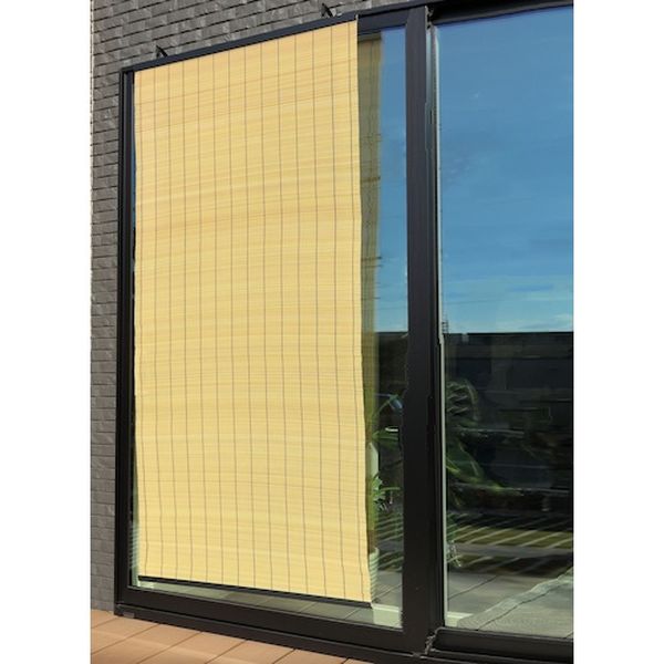 N8813NA 671-6698  和風PPすだれ 和「なごみ」 88cm×135cm