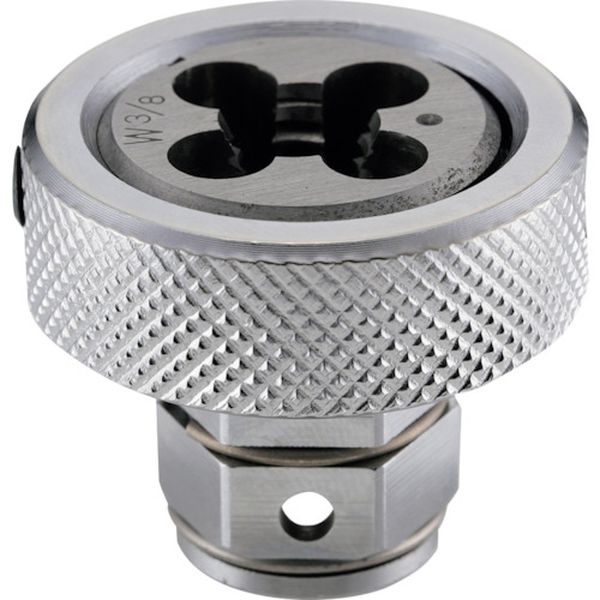 579-7718  ネジ修正アダプター 6角・12角兼用タイプ W3/8ダイス付