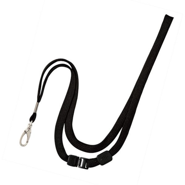 NB58PBK 808-2083  ループクリップ 金属フック式 1本 黒 