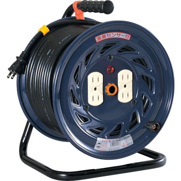 電工ドラム　標準型１００Ｖドラム　２芯　５０ｍ