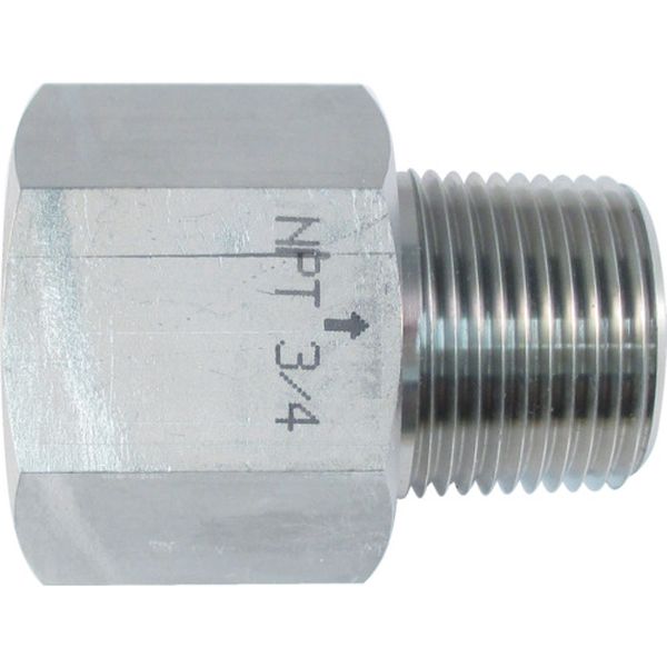 ステンレス製 変換内外ソケット 外NPT3/4×内PT3/4