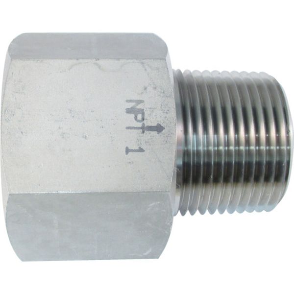ステンレス製 変換内外ソケット 外NPT1×内PT1