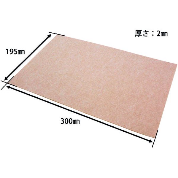 177-8174  フェルトシートソフト ビッグベージュ 300X195X2 1枚