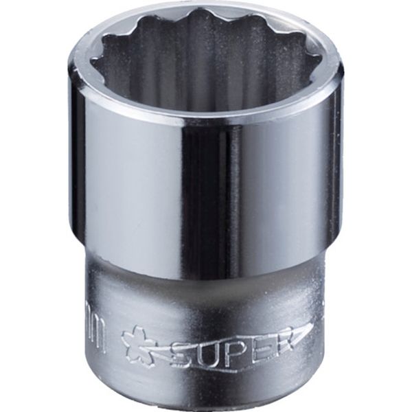 ソケツトレンチ用ソケツト（差込角：９．５ｍｍ）六角対辺：１７ｍｍ