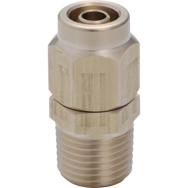 NKC086002 124-1713  ブラス製締付継手 ストレート