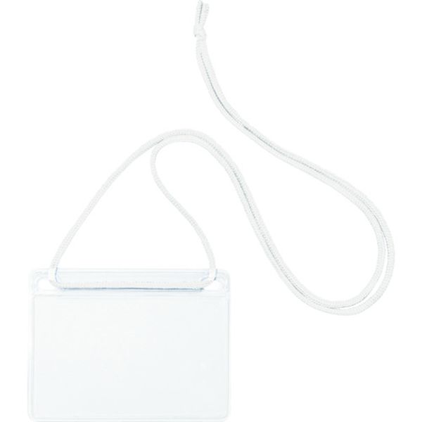 ＯＰ　簡易吊り下げ名札　名刺サイズ　１０枚　白