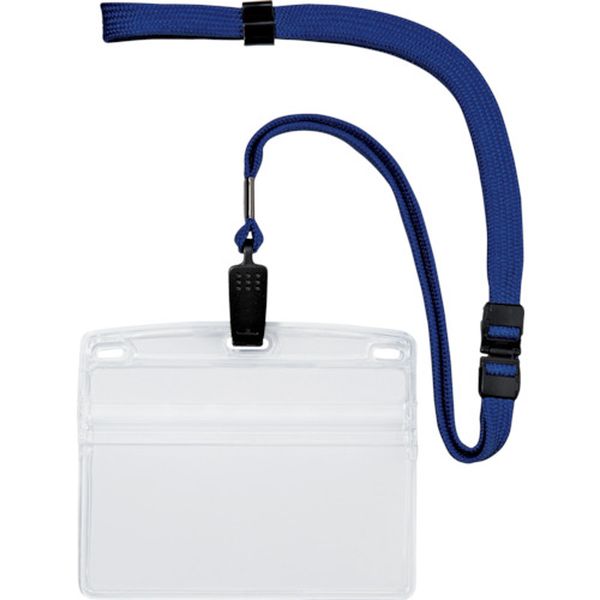 ＯＰ　吊下げ名札　特大サイズ　１０枚　青