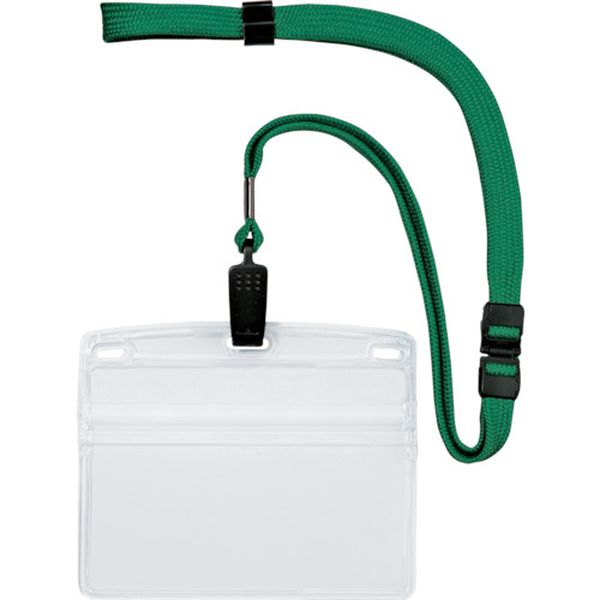 ＯＰ　吊下げ名札　特大サイズ　１０枚　緑