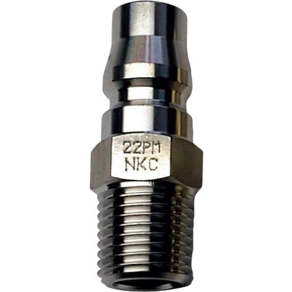NL21PM 535-9395  NL型カップリングプラグ R1/8 オネジ