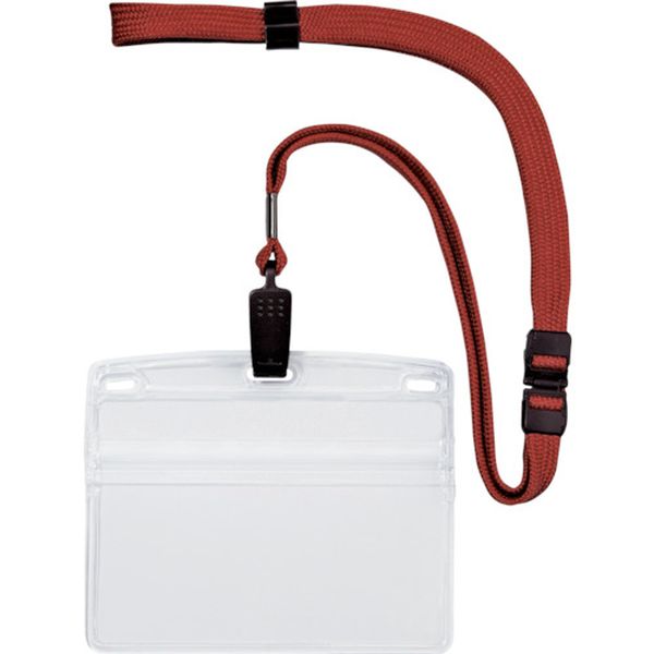 ＯＰ　吊下げ名札　特大サイズ　１０枚　赤