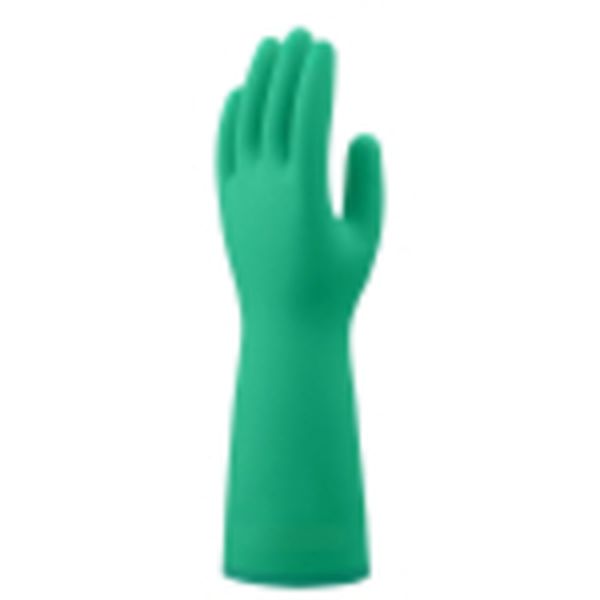 NO143XS 690-7303 ニトリルゴム手袋 NO143 ニトリルゴム製化学防護手袋 裏毛付タイプ XSサイズ