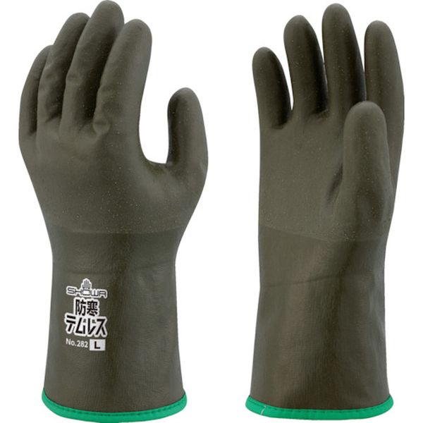 NO282LOG  防寒手袋 No282防寒テムレス オリーブグリーン Lサイズ