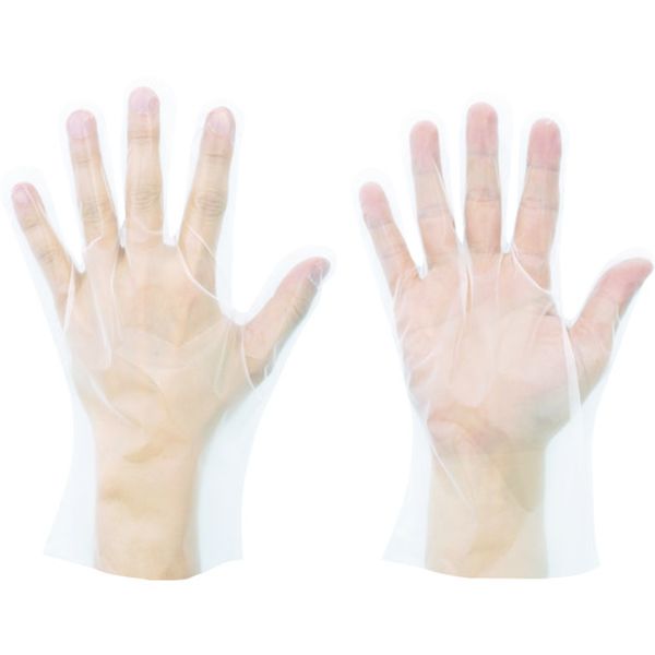 ショーワ　Ｎｏ８２６ポリエチ手袋　内エンボス１００枚入　Ｌサイズ