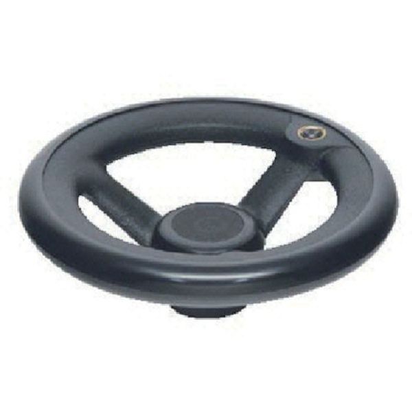 NRP160SUS  丸リム型エンプラハンドル車 ハンドル径160mm