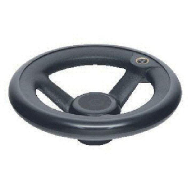 NRP200SUS  丸リム型エンプラハンドル車 ハンドル径200mm