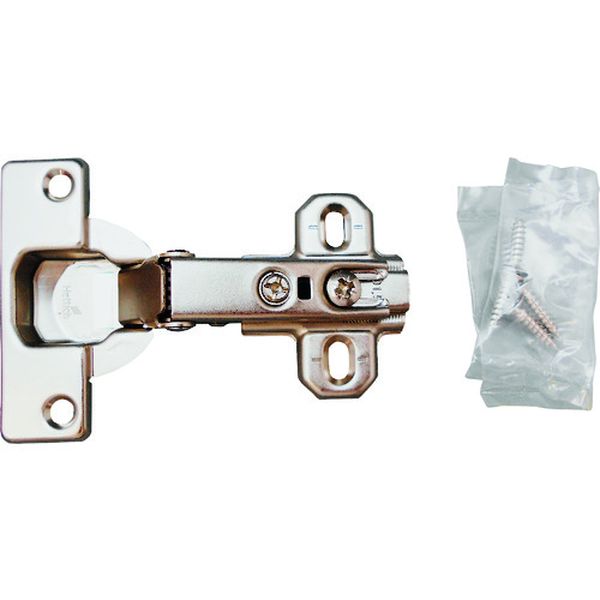 NS3511 158-3527  スライド丁番 NS‐3511 35mm 全かぶせ キャッチ付き