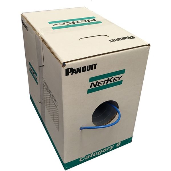 NUV6C04BUVE LANケーブル NetKeyTM Cat6 UTPケーブル 青