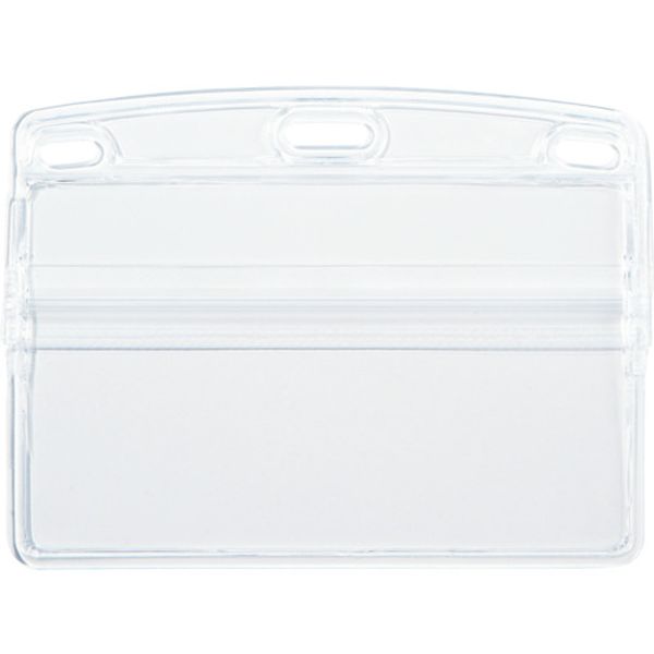 ＯＰ　名札用ケース　ソフトタイプ　ヨコ名刺　１０枚