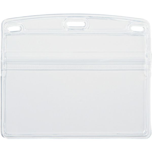 ＯＰ　名札用ケース　ソフトタイプ　ヨコ特大　１０枚