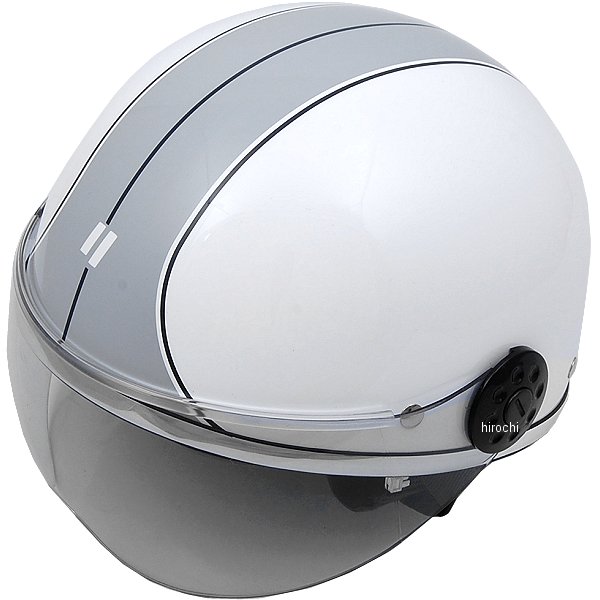 O-ONE ヘルメット 白/シルバー フリーサイズ(57cm-60cm)