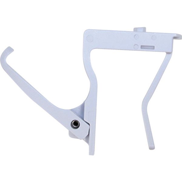 収納式パーティションフック薄