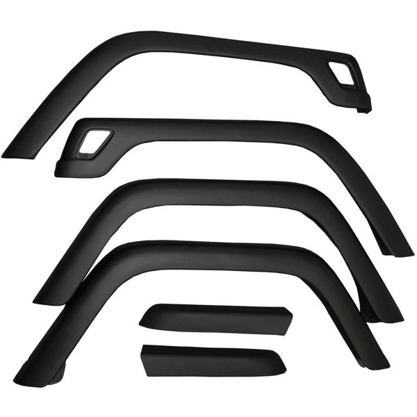6-Piece Fender Flare Kit- 97-06 Jeep Wrangler