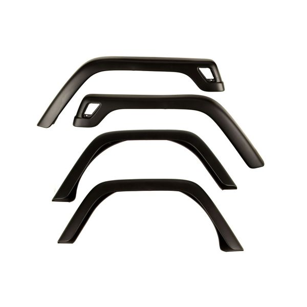 4-Piece Fender Flare Kit- 97-06 Jeep Wrangler