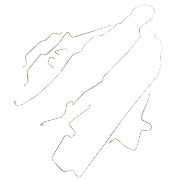 Full Brake Line Set 7 Piece 97-06 Jeep Wrangler