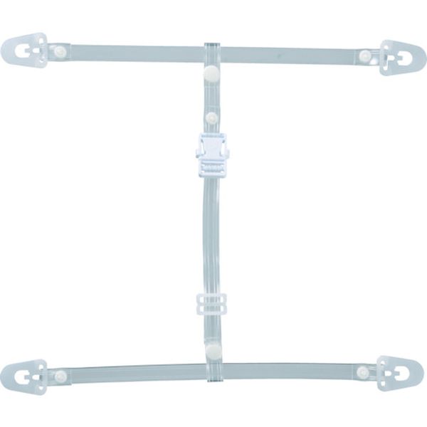 ヘルメットあご紐(透明タイプ)