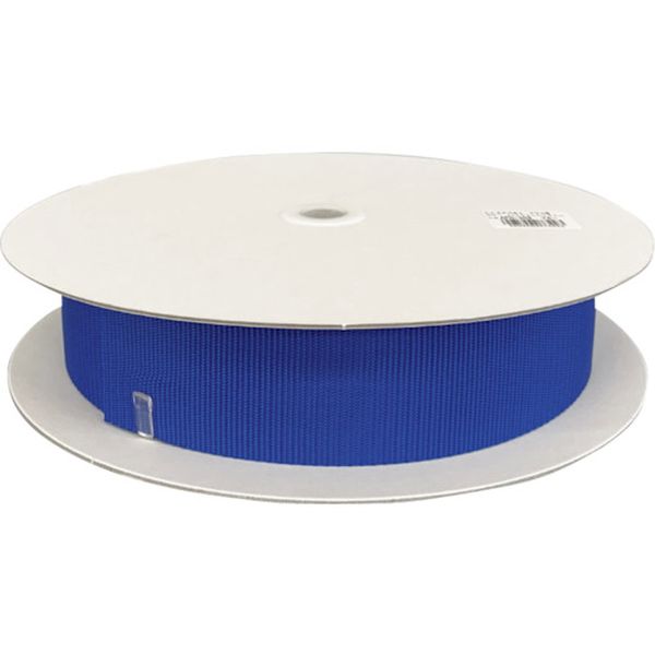 PAPH308 460-0219 ベルト ポリプロピレン(PP)平ベルト ドラム巻き t1.2×50mm×25m ブルー