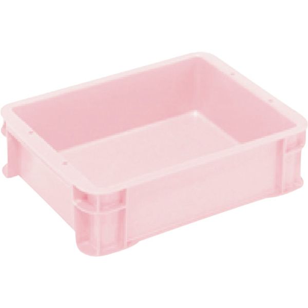 PAS6PN 368-9340 S型コンテナ パステルピンク 有効内寸312×237×83mm