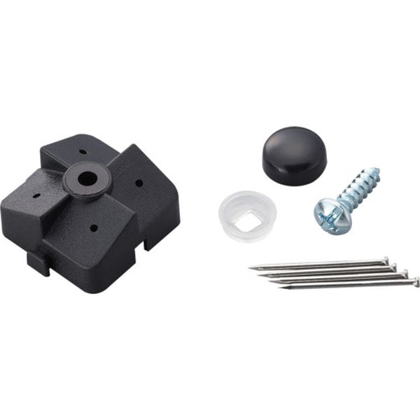 PBST16 687-9730  パンチングボード 石膏ボード用 止め具セット 黒 6組入