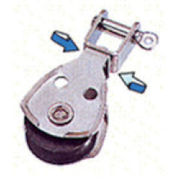 PBS25 849-2145  プーリーブロックスイベル付き 使用ロープ径5～7mm