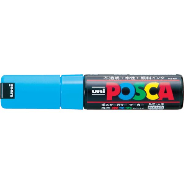 ｕｎｉ　水性顔料マーカー　ユニポスカ太字角芯　水