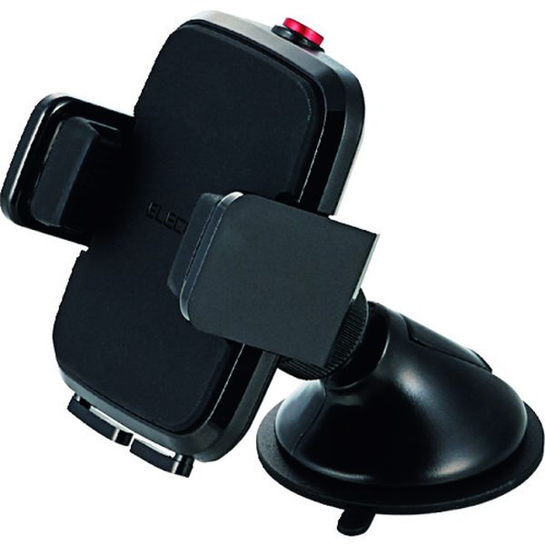 PCARS02BK 138-7530  車載スマホスタンド(ゲル吸盤)