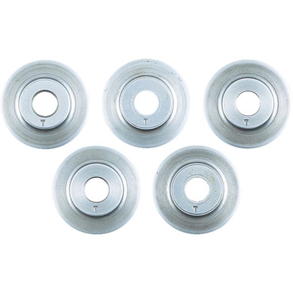 チューブカッタ替刃　銅管用（５枚組）