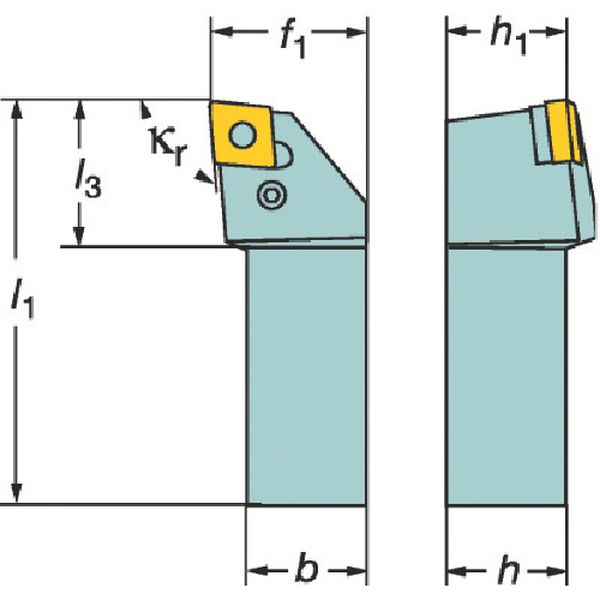 Ｔ－Ｍａｘ　Ｐ　ネガチップ用シャンクバイト