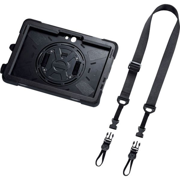 PDASF7BK 397-9780 SurfaceGo2 耐衝撃ケース(ハンドル、スタンド、ショルダーベルト付き)