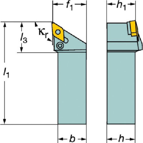 Ｔ－Ｍａｘ　Ｐ　ネガチップ用シャンクバイト